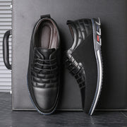 Men's Casual Leather Shoes Lace Up Casual Shoes