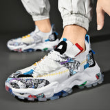 Men's Breathable Casual Flying Woven Casual Shoes